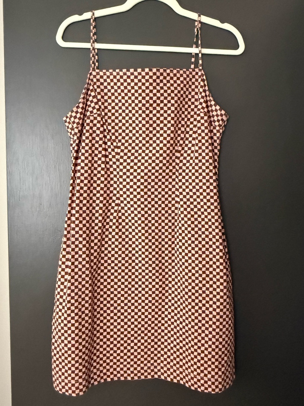 Levi's Checkerboard Slip Dress